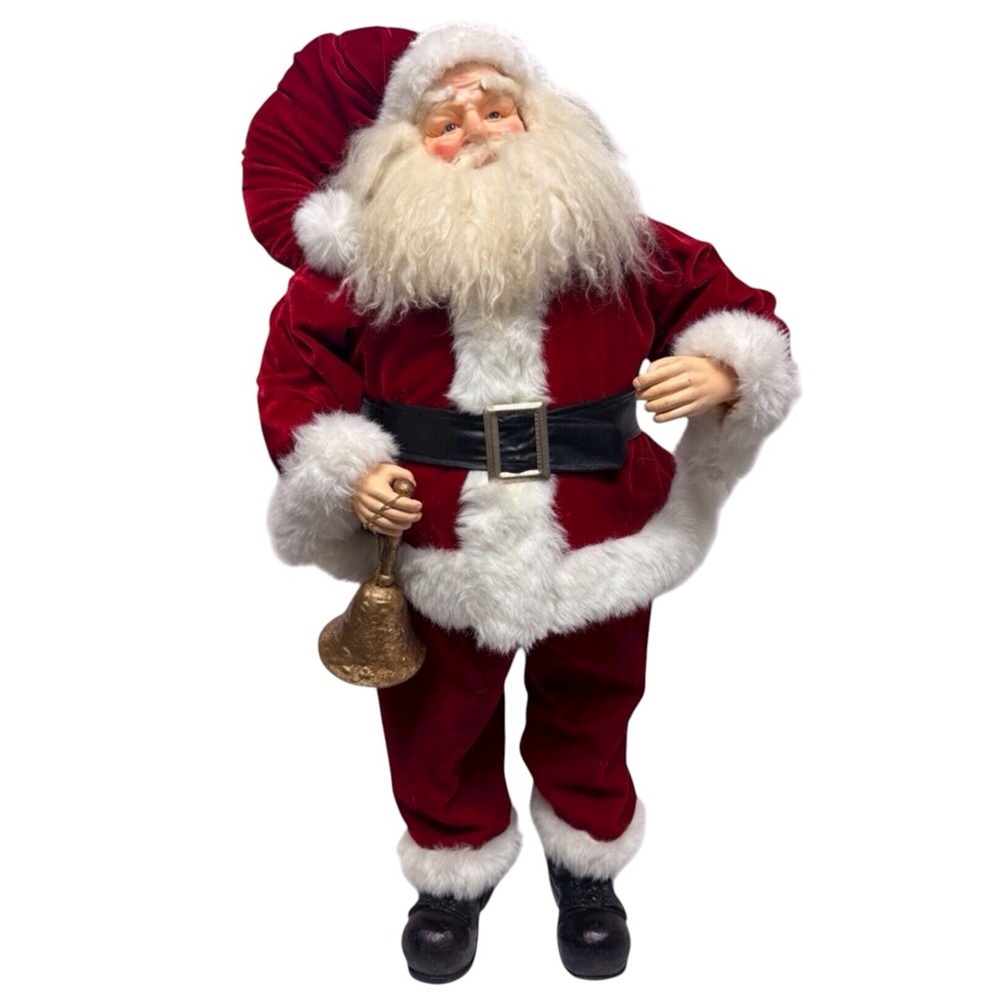 Vintage 1990 Department 56 Father Frost Belsnickle Santa Christmas/Holiday